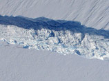 К концу года в западной части Антарктиды может появиться огромный айсберг, сопоставимый по площади с Берлином