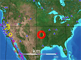 Серия землетрясений произошла в Оклахоме