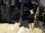 Около 03:00 на Проспекте Мира у дома 68 огнем были уничтожены микроавтобус Chevrolet и стоявший рядом внедорожник Audi