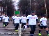 Футболисты сборной России провели акцию в поддержку Спартака Гогниева