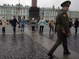 В Петербурге сотня "служителей палиндрома 11.11.11" разгоняли облака, а Медведев побывал в этом дне дважды