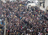 Митинг протеста в Кафранбеле против президента Сирии Башара аль-Асада, 18 ноября 2011
