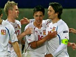 Чешские футболисты наказаны за бурное празднование выхода на Евро-2012 (ВИДЕО)