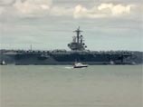 СМИ: к берегам Сирии переброшен ударный атомный авианосец ВМС США СМИ: к берегам Сирии переброшен ударный атомный авианосец ВМС США