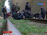 В Германии "зеленые" бьются против поездов с отходами