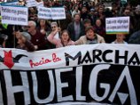 В Испании прошла первая после выборов демонстрация "движения возмущенных"