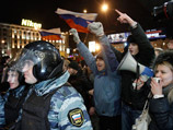 Митинги под названием "Чистая победа" в поддержку "Единой России" в минувший вторник прошли на площади Революции, на Манежной и на Триумфальной, где собрались оппозиционеры