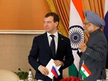 Дмитрий Медведев и премьер-министр Индии Манмохан Сингх, 21 декабря 2010 года