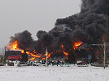 В Красноярске пожар уничтожил аэропорт "Черемшанка" (ФОТО)
