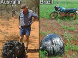 Специалист отмечает, что ранее похожие шарообразные объекты уже находили в Бразилии в 2008 году и в Австралии в 2007 году