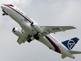 Самолет Suprejet компании "Аэрофлот" в воскресенье не вылетел из Минска в Москву