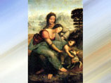 Картина Леонардо да Винчи "Мадонна и младенец со святой Анной" из коллекции Лувра, по мнению экспертов из консультативного комитета музея, была отреставрирована некорректно