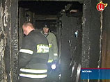 При пожаре на севере Москвы погиб человек, десять эвакуированы