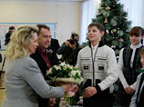 Президент с супругой на Рождество вновь посетили детдом в Иваново