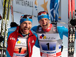 Российские лыжники выиграли командный спринт в Милане 