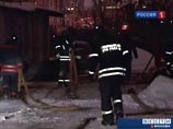 В центре Москвы горят ведомственные гаражи