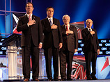 Перед избирателями предстанут четыре претендента: конгрессмен из Техаса Рон Пол, бывший спикер палаты представителей конгресса США Ньют Гингрич, бывший сенатор от Пенсильвании Рик Санторум и фаворит гонки - экс-губернатор Массачусетса мормон Митт Ромни
