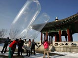 Из Южной Кореи в Северную улетели воздушные шары с грузом сладостей