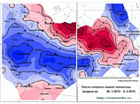 В результате на востоке Центрального федерального округа РФ стрелки термометров ночью опустятся до 30-32 градусов мороза, а в среднем по округу - до 21-28 градусов ниже нуля