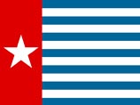 Использование папуасского флага со звездой является в Индонезии уголовным преступлением. Несколько человек уже отбывают за это 20-летний тюремный срок