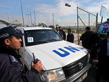Палестинцы из сектора Газа закидали кортеж генсека ООН ботинками и камнями