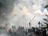 Тысячи египтян снова собираются на Тахрире, протестуя против трагедии в Порт-Саиде
