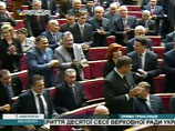 Оппоненты Януковича испортили его выступление в Верховной Раде "кричалкой" про Тимошенко