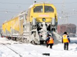 Три российских пассажирских поезда задержаны в Болгарии и Румынии из-за заноса путей