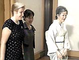 Владимир Путин с супругой Людмилой нанесли визит вежливости императору Акихито и императрице Митико