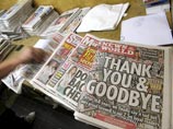 В Британии 8 человек арестованы по делу таблоида News of the World