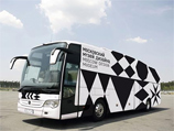 Мобильный зал музея разместится в автобусе и будет перемещаться по столице и близлежащим городам России с программой выставок, лекций и мастер-классо