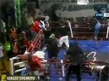 Боксер из Азии победил техническим нокаутом в 10-м раунде, но во время объявления победителя толпа аргентинских болельщиков, расстроенная капитуляцией местного героя, прорвалась на ринг и напала на Касимеро и его команду