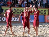 Российские пляжники второй раз подряд выиграли футбольный Кубок Европы