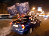 Автопробег в поддержку Владимира Путина, 19 февраля 2012 года 