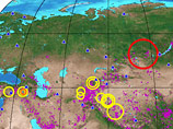 Землетрясение магнитудой 6,8 произошло в республике Тува. Эпицентр землетрясения располагался в 113 км к востоку от Кызыла, близ границы с Монголией