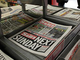 Медиамагнат Руперт Мердок запустил в продажу первый номер воскресной версии таблоида Sun - газеты Sun on Sunday