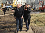 Премьер перед выборами нагрянул в Астрахань: пообещал всем жильцам обрушившегося дома новые квартиры