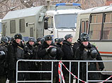 В центр Москвы стянули силовиков В центр Москвы стянули силовиков