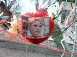 Сторонники Юлии Тимошенко отметили 8 марта митингом у стен Качановской исправительной колонии в Харькове