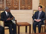 В субботу состоялся первый раунд переговоров сирийского президента со спецпредставителем ООН и Лиги арабских государств Кофи Аннаном. Принципиальных договоренностей достигнуто не было