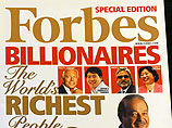 В опубликованном в начале марта ежегодном рейтинге Forbes число российских долларовых миллиардеров составило 96 человек против 101 в 2011 году