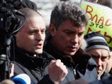 Сергей Удальцов и Борис Немцов, 24 марта 2012 года