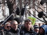 Удальцов и Немцов рассказали о весенних планах оппозиции и бойкоте НТВ