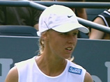 Елена Дементьева боролась за выход в четвертьфинал до последнего.