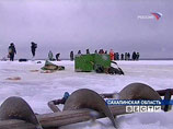 С отколовшейся у берегов Сахалина льдины спасли 450 рыбаков - больше, чем ожидали