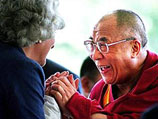 Далай Лама во время визита в США