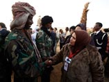 Представители племени тубу и туарегов, Себха, 1 апреля 2012 года