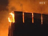 Возгорание возникло около 20:00 мск. На 66-67 этажах загорелись стройматериалы и утеплитель на площади 50 кв. м, туда пожарные поднимались пешком