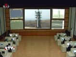 Первая ступень северокорейской ракеты "Ынха-3" доставлена на стартовую площадку Первая ступень северокорейской ракеты "Ынха-3" доставлена на стартовую площадку