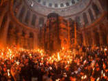 Около 125 тысяч паломников со всего мира желают стать свидетелями схождения Благодатного огня, которое ежегодно совершается в канун православной Пасхи в храме Гроба Господня в Иерусалиме